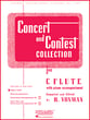 CONCERT AND CONTEST FLUTE cover